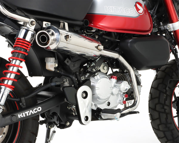 Kitaco Stock Look Up Stainless Exhaust System suitable for use with Monkey 125 JB02/JB03
