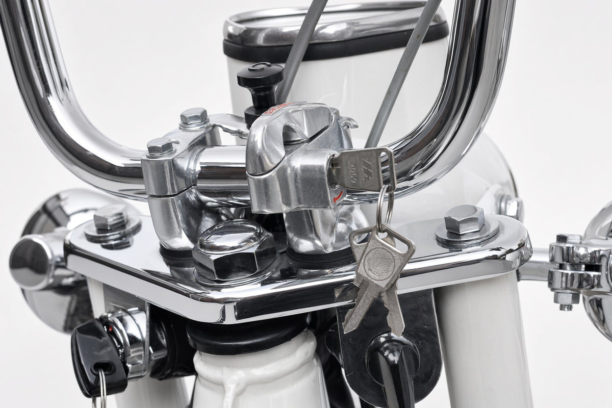 Honda Bar Mount Helmet Lock suitable for use with Z50J (Gorilla), Chaly 6V