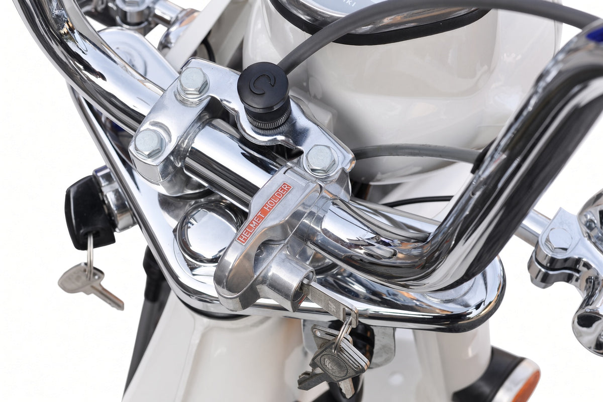 Honda Bar Mount Helmet Lock suitable for use with Z50J (Gorilla), Chaly 6V