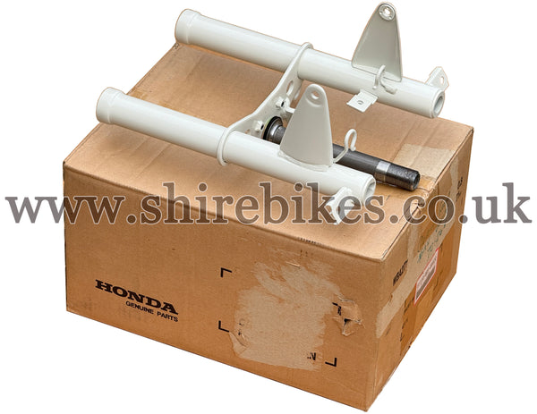 NOS Honda White/Cream Fork Body suitable for use with Z50J 12V (Gorilla)