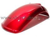 Honda Cherry Red Metal Front Mudguard suitable for use with Z50J