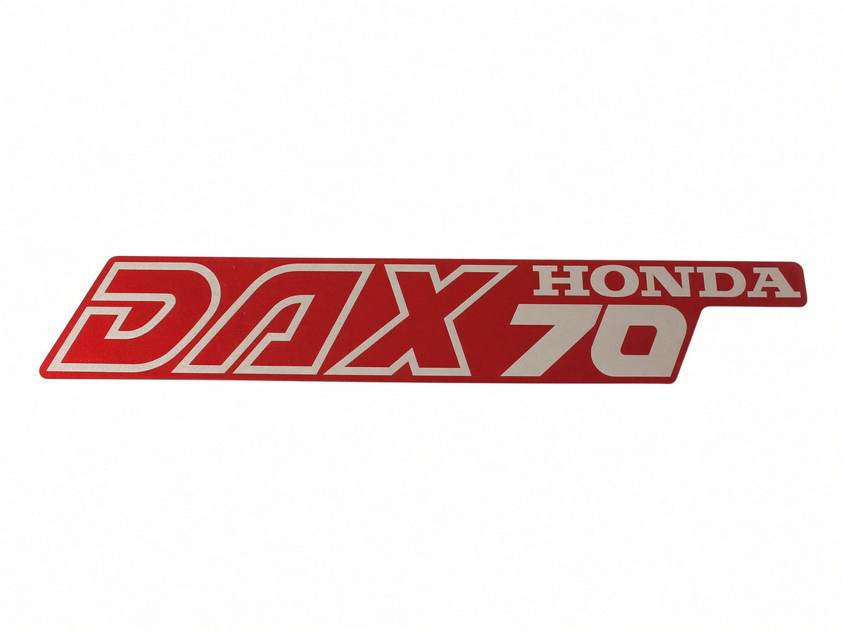 NOS Honda Red Frame Sticker suitable for use with Dax 12V (France/Spain)