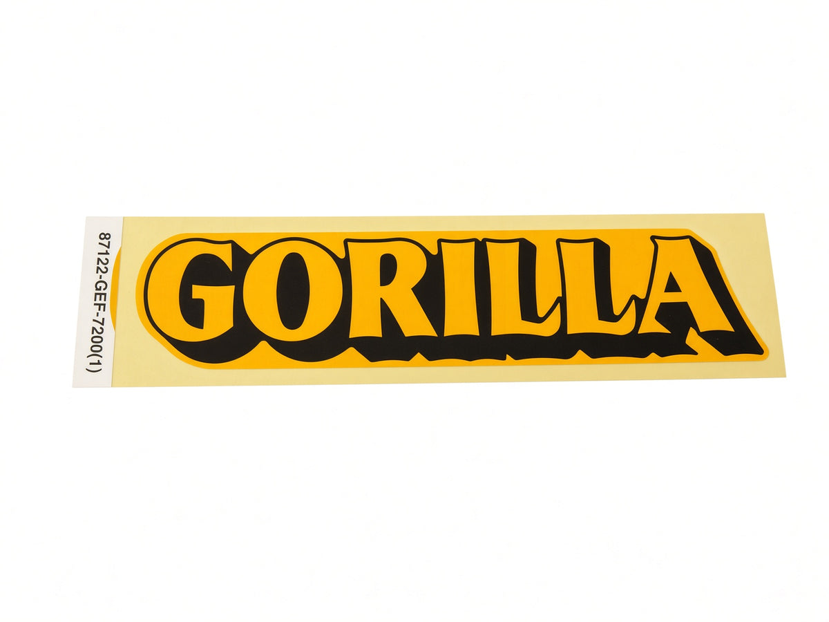 Honda Gorilla Tank Sticker suitable for use with Z50J 12V (Gorilla)