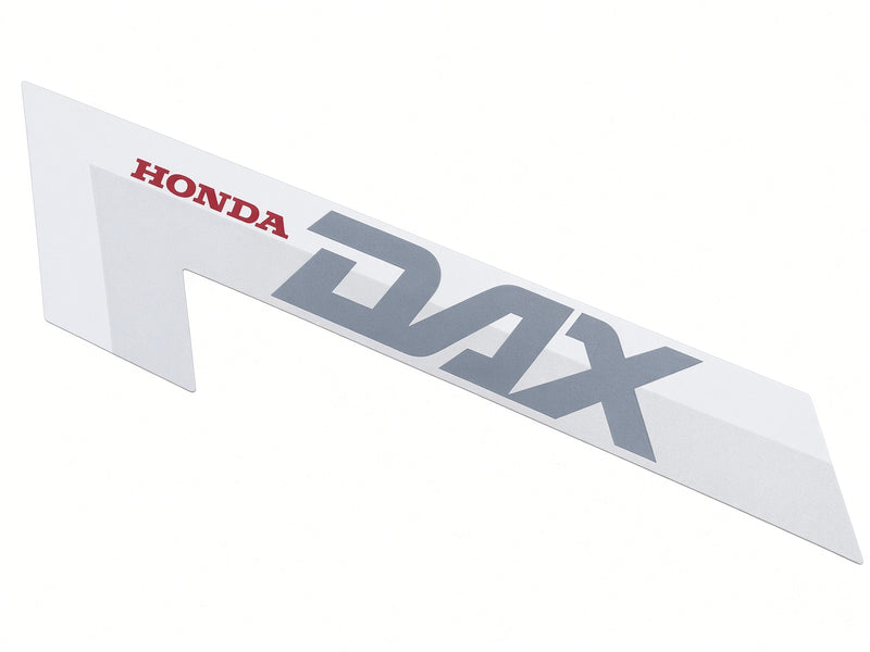 NOS Honda Left Hand Side Silver Frame Sticker suitable for use with Dax 12V