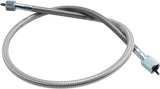 Kitaco (680mm) Braided Speedometer Cable suitable for use with SR50, SR125 & Jincheng M50D
