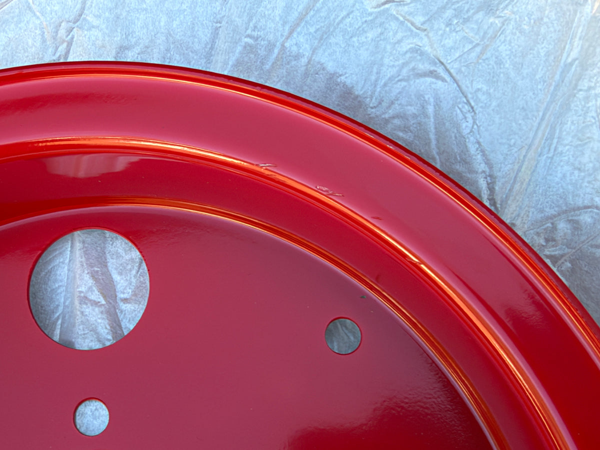 Honda Red Steel Wheel Rims suitable for use with Z50J (40th Limited)