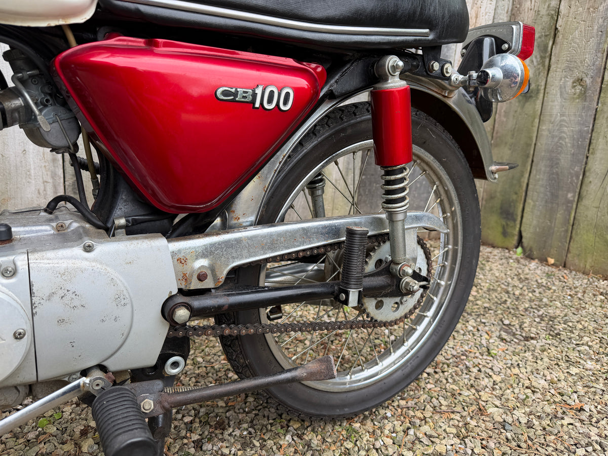 1971 Honda CB100 -  212 Miles on the Clock!
