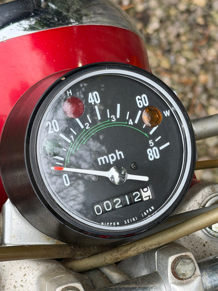 1971 Honda CB100 -  212 Miles on the Clock!