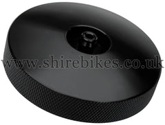 TBPARTS Black Billet Vented Aluminium Filler Cap suitable for use with Zhen Hua SR50, SR125 & Jincheng M50