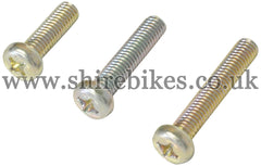 Honda 6V Magneto Cover Screw Set suitable for use with Z50M, Z50A, Z50J1, Z50R, Dax 6V, Chaly 6V