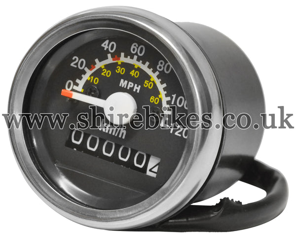 Reproduction MPH & KPH Speedometer suitable for use with Z50M, Z50A, Z50J1, Z50J & Chinese Copies