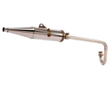 Takegawa Standard Look Stainless Exhaust suitable for use with Dax 6V, Dax 12V