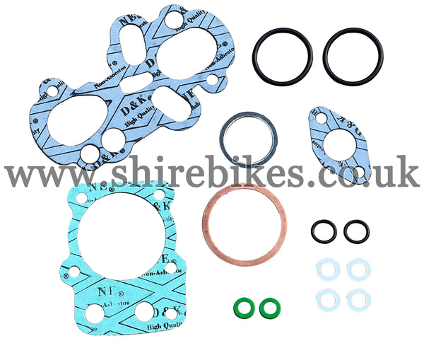 Reproduction 49cc Top End Gasket Set suitable for use with CZ100