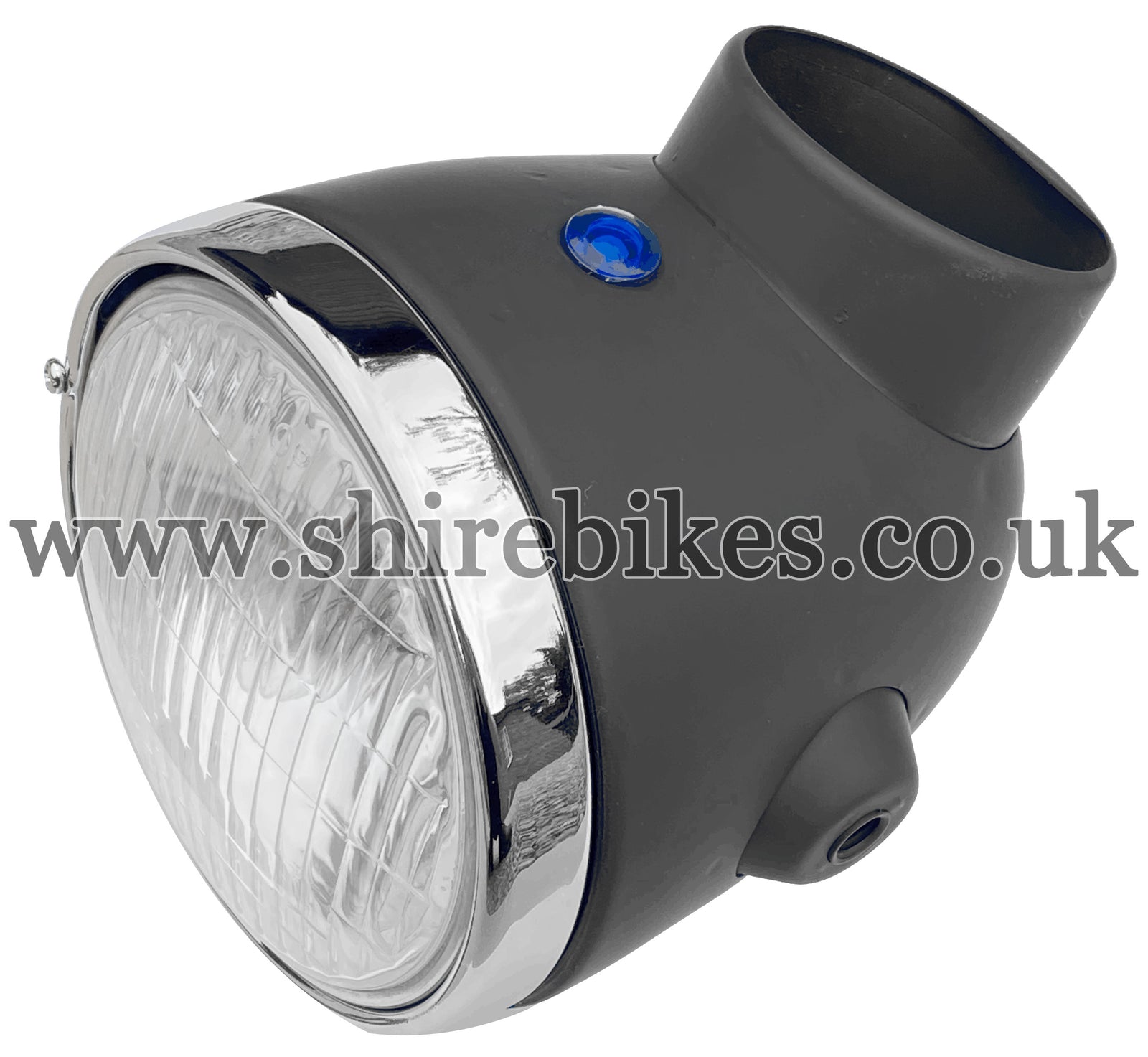 Reproduction Matte Black Head Light Unit suitable for use with Z50A, Z50J1