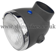 Reproduction Matte Black Head Light Unit suitable for use with Z50A, Z50J1