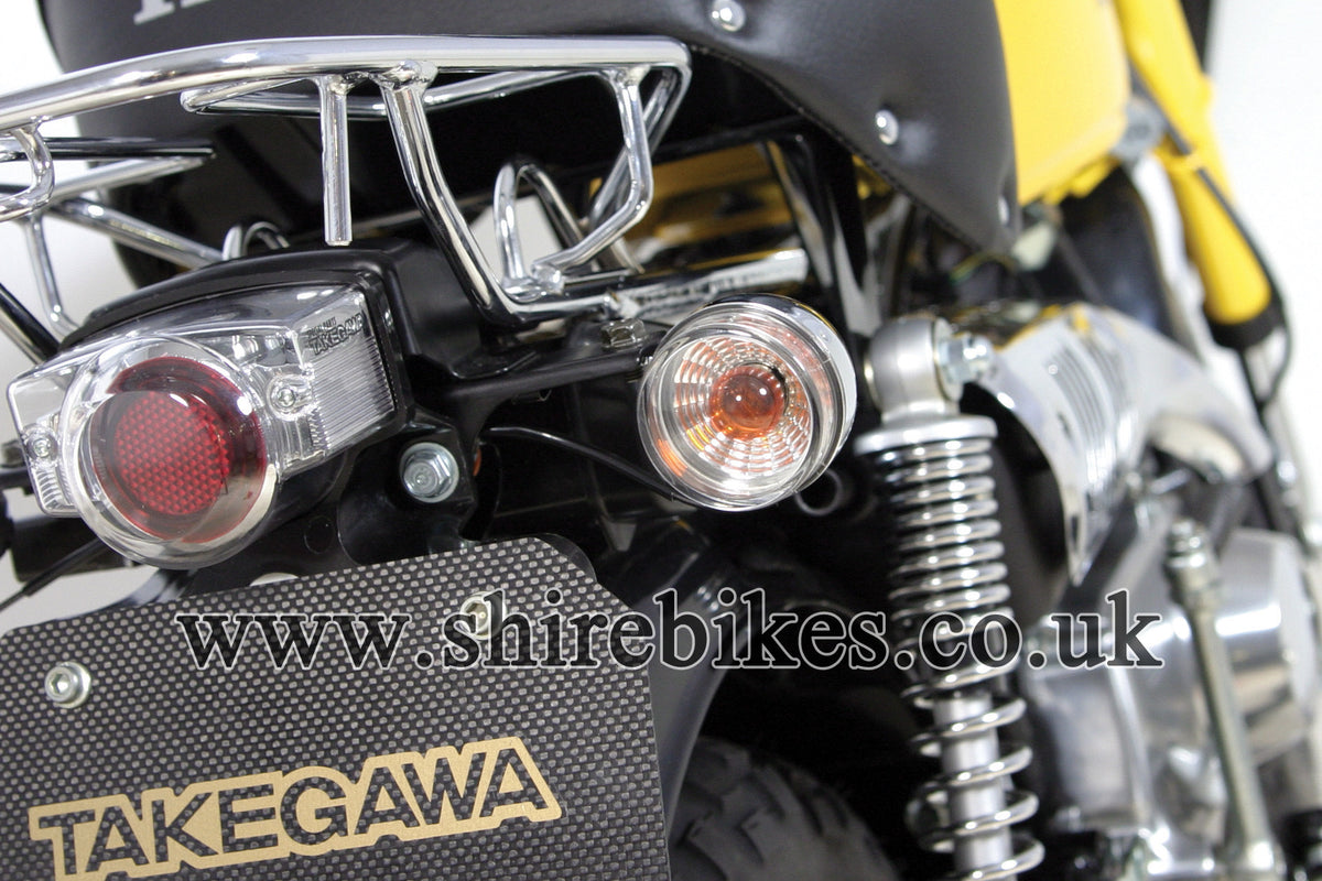 Takegawa Clear Blaze Indicator Lens & 12V Bulbs (Pair) suitable for use with Z50J