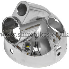 Chrome *Imperfections* Plastic Headlight Bowl suitable for Z50J & Chinese Copies