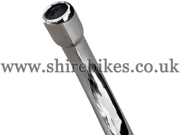 Reproduction Chrome Exhaust Front Pipe suitable for use with P50