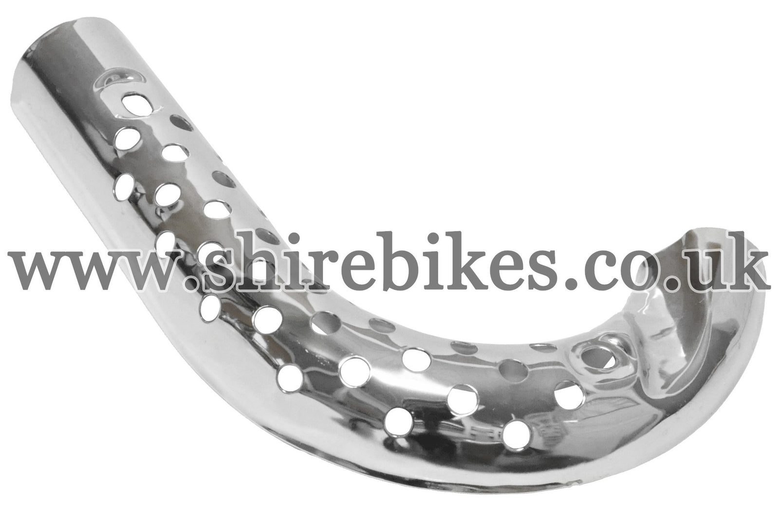 Honda Chrome Lower Outer Heat Shield suitable for use with Z50R, Z50J