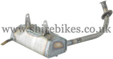 Reproduction Bare Metal Low Muffler Exhaust System suitable for use with Z50M
