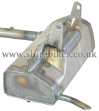 Reproduction Bare Metal Low Muffler Exhaust System suitable for use with Z50M