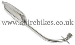 Reproduction Chrome Low Exhaust suitable for use with Dax 6V