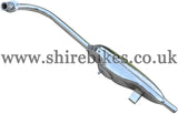 Reproduction Chrome Low Exhaust (Poor Fit & Finish) suitable for use with Chaly 6V