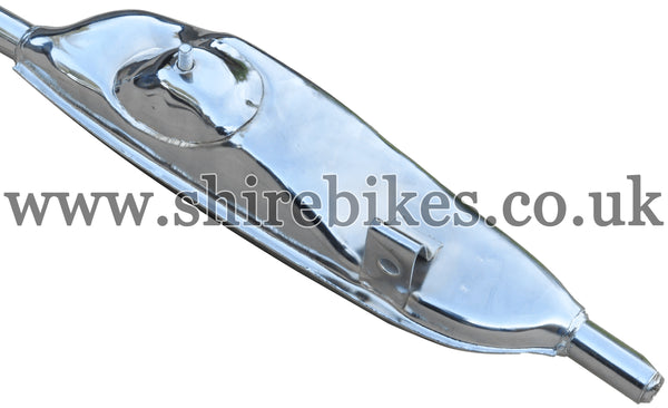 Reproduction Chrome Low Exhaust (Poor Fit & Finish) suitable for use with Chaly 6V