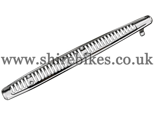 Reproduction Upswept Exhaust Upper Heat Shield suitable for use with Dax 6V