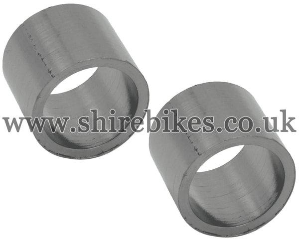 Honda Front Pipe Guard Insulators (Pair) suitable for use with CZ100