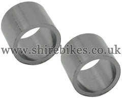 Honda Front Pipe Guard Insulators (Pair) suitable for use with CZ100