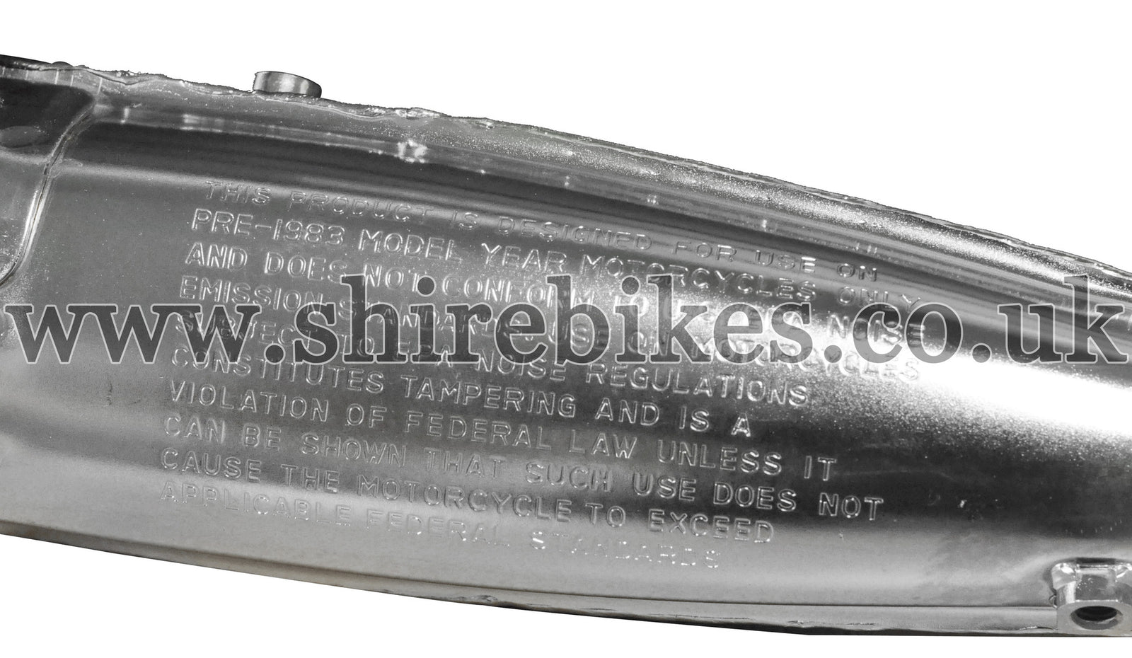Honda Upswept Exhaust (Removable Baffle) suitable for use with Dax 6V