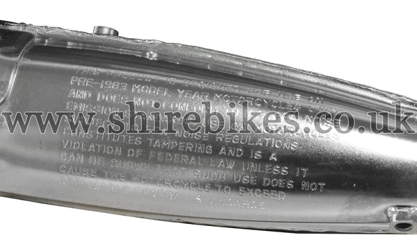 Honda Upswept Exhaust (Removable Baffle) suitable for use with Dax 6V