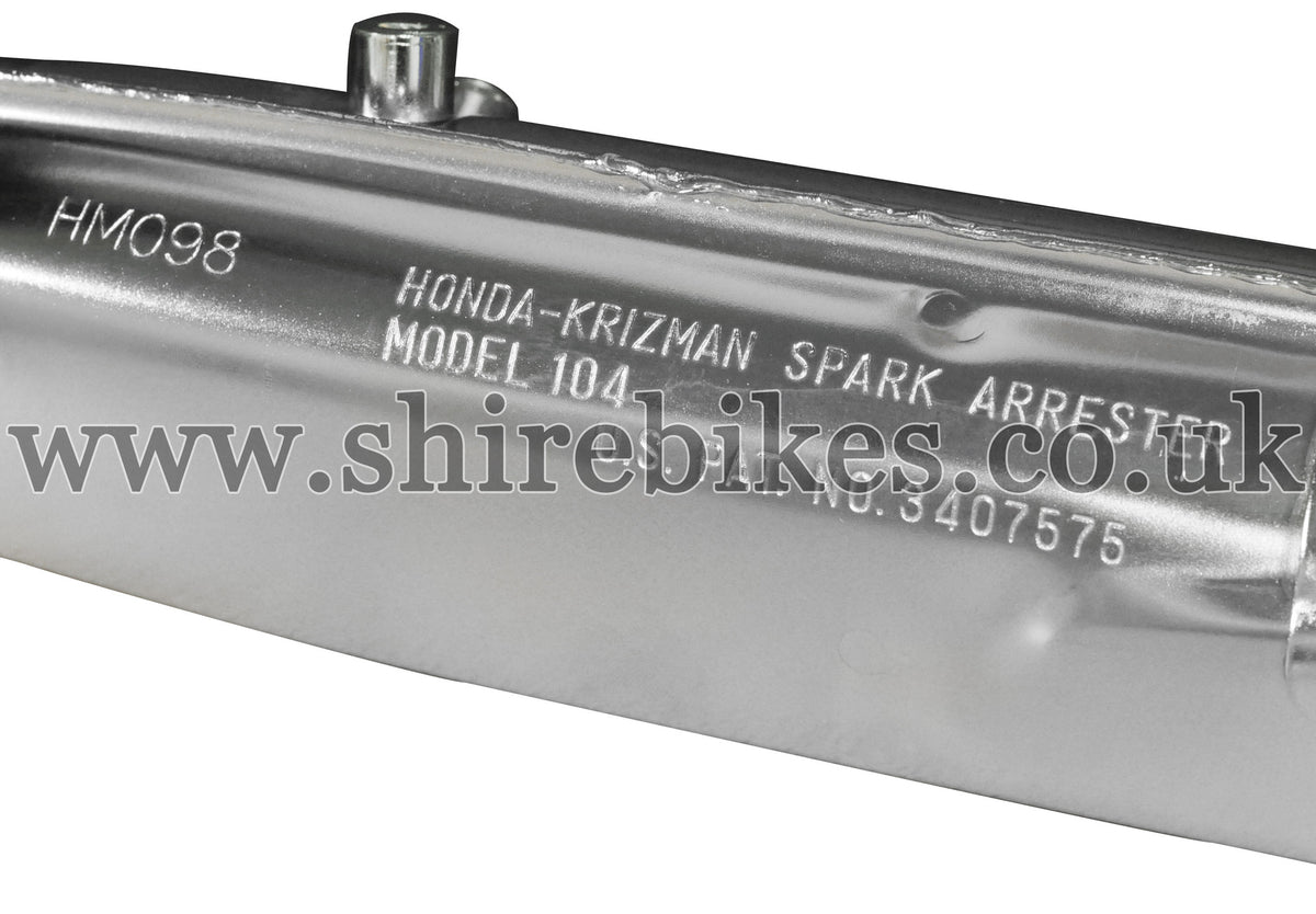 Honda Upswept Exhaust (Removable Baffle) suitable for use with Dax 6V