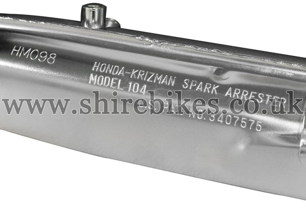 Honda Upswept Exhaust (Removable Baffle) suitable for use with Dax 6V
