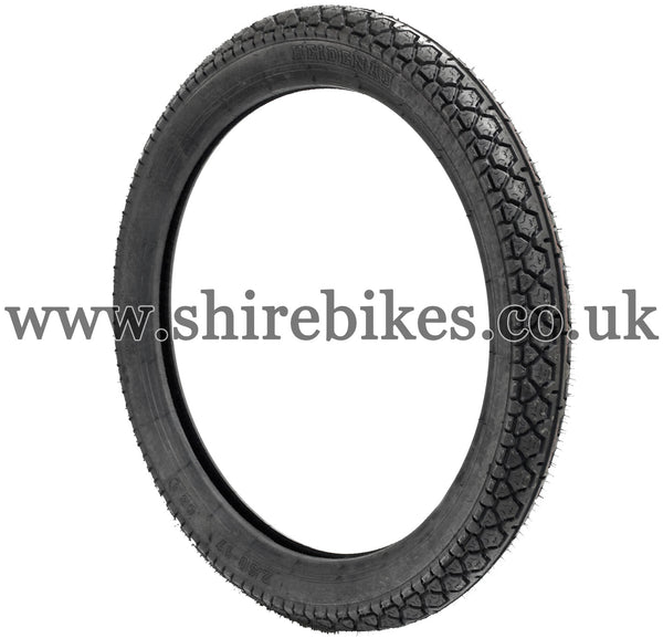 2.50 x 17 Heidenau 43J Tyre suitable for use with C90E