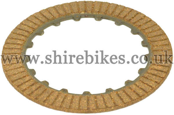Honda Clutch Friction Plate (One Side with Friction Surface) suitable for use with Z50R, Chaly 6V, Dax 6V