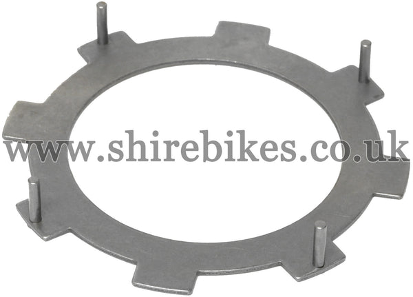 Honda Pegged Steel Clutch Plate suitable for use with CZ100, Z50M, Z50A, Z50R, Z50J1, Dax 6V, Chaly 6V, Dax 12V, C90E