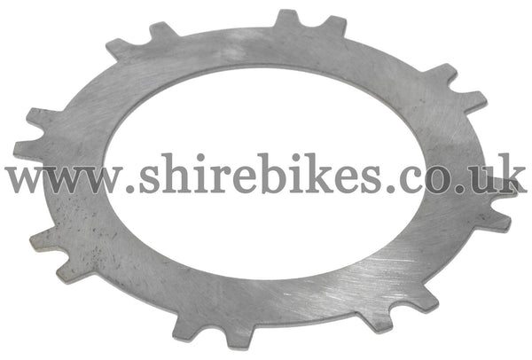 Honda Steel Clutch Plate suitable for use with CZ100, Z50M, Z50A, Z50R, Z50J1, Dax 6V, Dax 12V