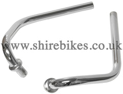 Honda Chrome Folding Handlebars (Pair) suitable for use with Z50J
