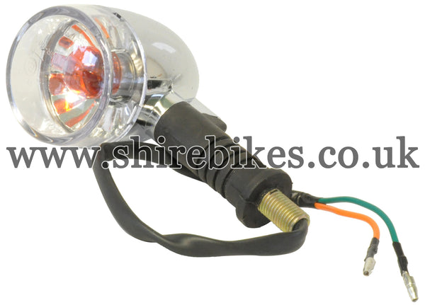 Zhen Hua 12V Clear Lens Indicator Light suitable for use with SR50, SR125 & Jincheng M50