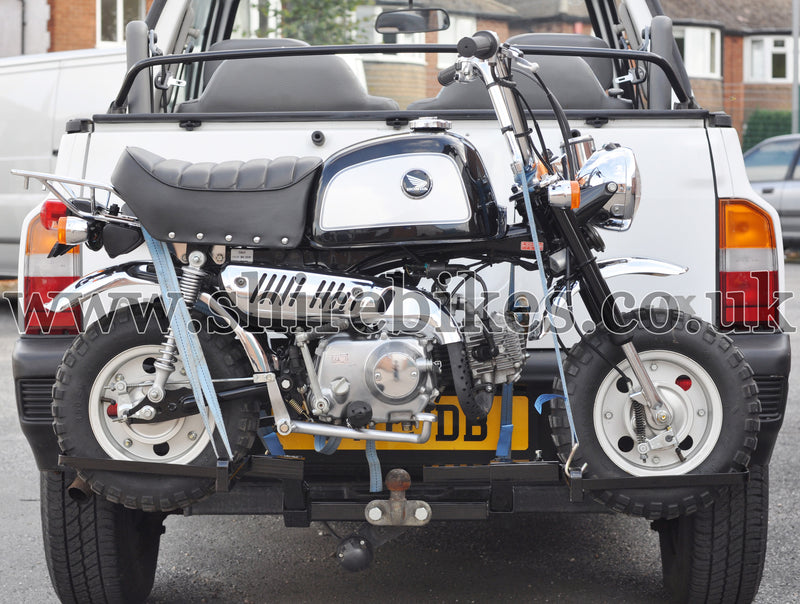 Vehicle Transport Rack for 8 inch Wheels (Zinc Plated) suitable for use with Monkey Bike Motorcycles