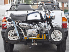 Vehicle Transport Rack for 8 inch Wheels (Zinc Plated) suitable for use with Monkey Bike Motorcycles