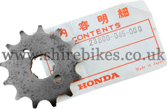 NOS Honda 13T (415 Chain) Front Sprocket suitable for use with Z50M