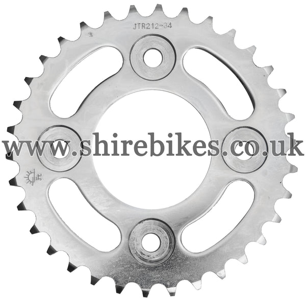 34T Rear Sprocket suitable for use with MSX125 GROM (2016-2020), Monkey 125 (2018-2020)