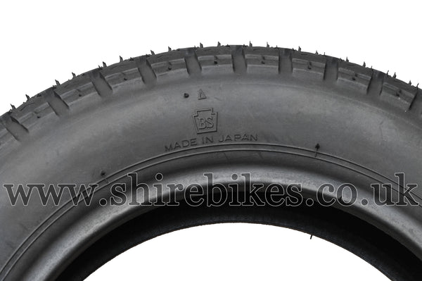 3.50 x 10 Bridgestone Trail Wing-3 Tyre suitable for use with Dax 6V, Dax 12V, Chaly 6V