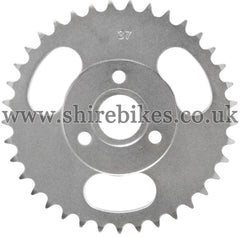 37T Rear Sprocket suitable for use with CZ100, Z50M, Z50A, Z50J1, Z50J, Z50R & Chinese Copies