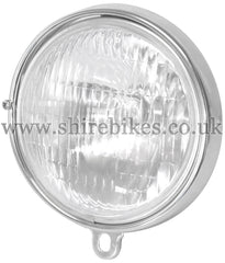 Reproduction 6V Head Light Lens & Rim (110mm) suitable for use with Z50M, Z50A