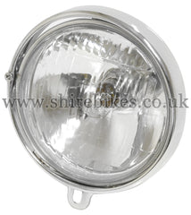 Honda 6V Head Light Lens & Rim (110mm) suitable for use with Z50M, Z50A