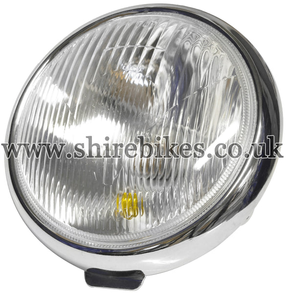 Reproduction Head Light Lens & Rim suitable for use with Dax 12V